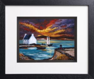 Sailing At Sunrise SOLD (Prints Available)