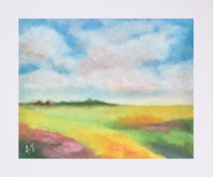 Sunny Days Mounted Print