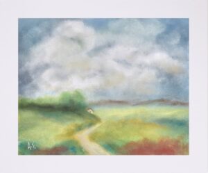Summers Morning Mounted Print