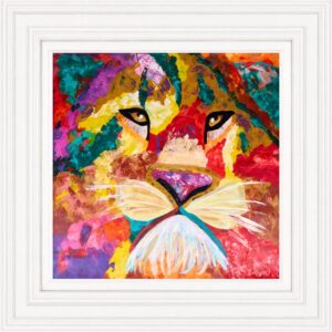 The Lion 20"x20" Paper Print