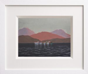 Sailing Home 16x12 Original On Paper