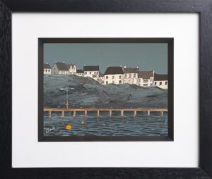 The Pier 16"x12" Original On Paper