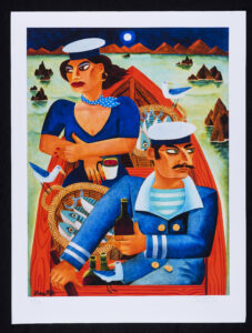 Graham Knuttel Choppy Waters LTD Edition Print